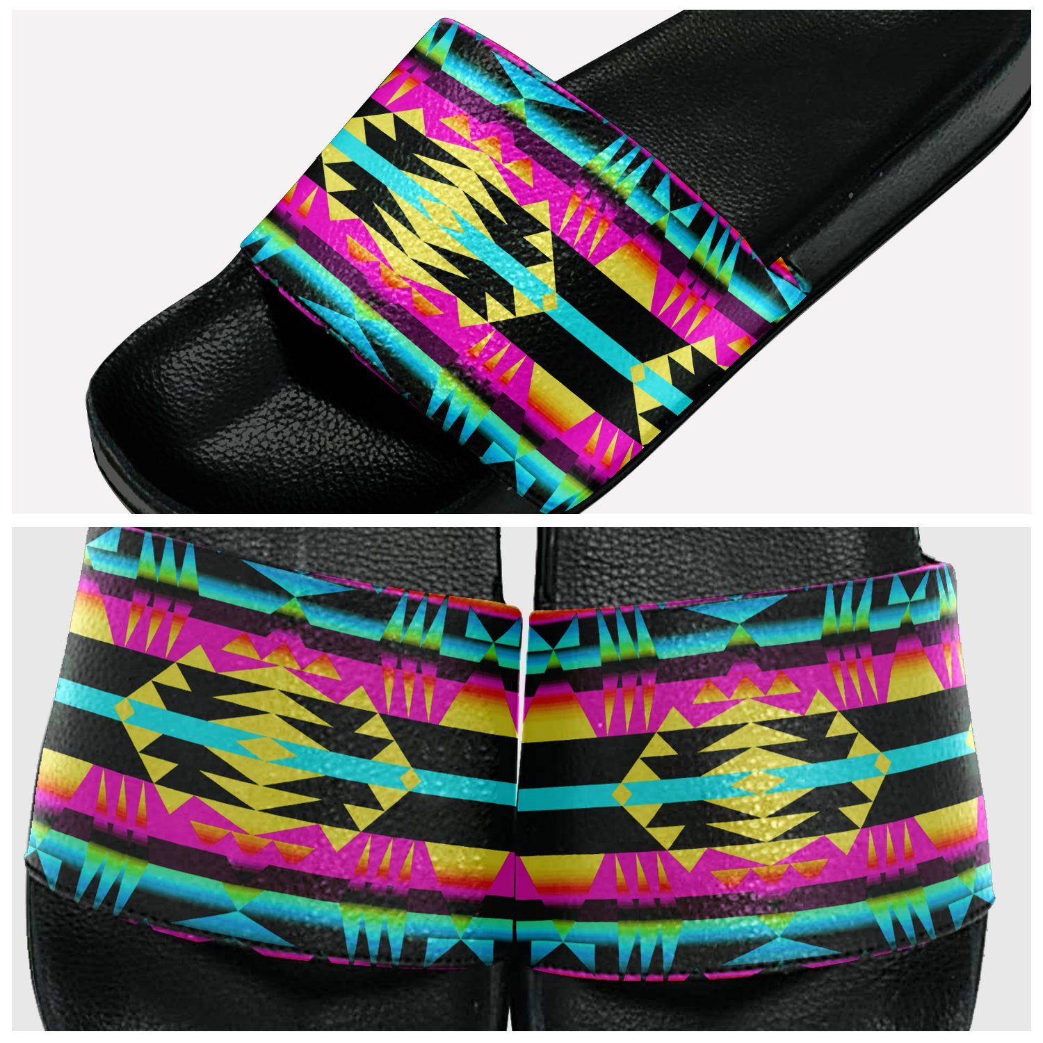 Between the Sunset Mountains Slide Sandals 49 Dzine