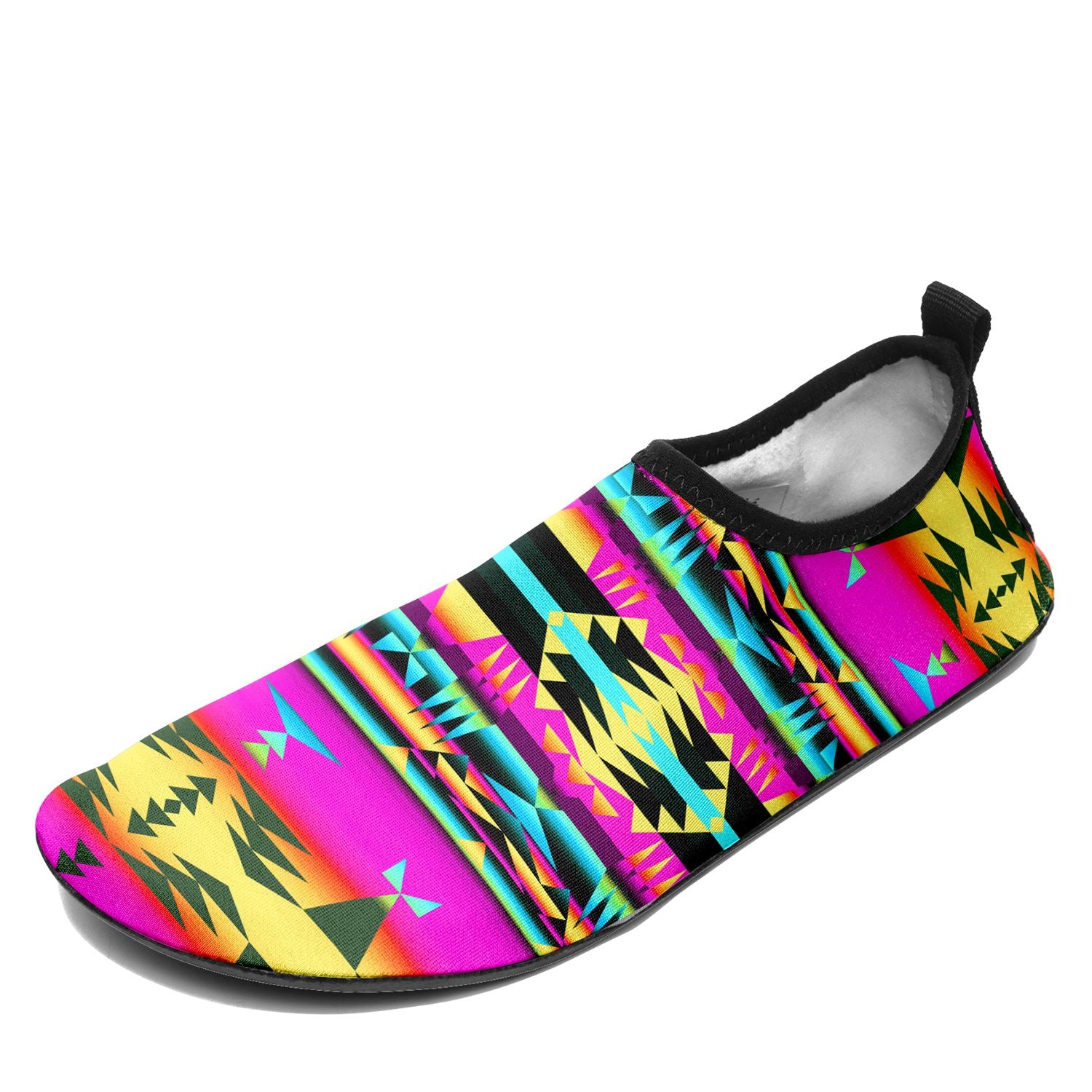Between the Sunset Mountains Sockamoccs Slip On Shoes 49 Dzine