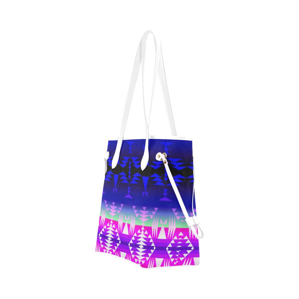 Between the Wasatch Mountains Clover Canvas Tote Bag (Model 1661) Clover Canvas Tote Bag (1661) e-joyer