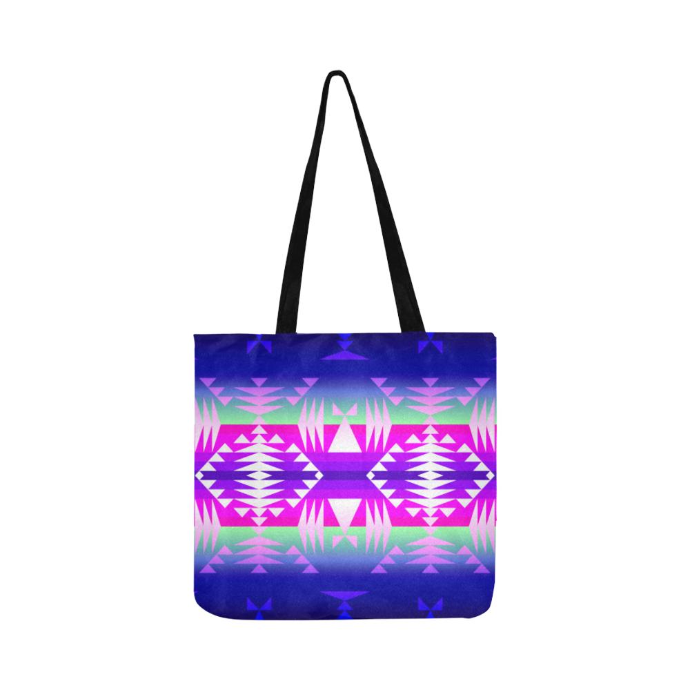 Between the Wasatch Mountains Reusable Shopping Bag Model 1660 (Two sides) Shopping Tote Bag (1660) e-joyer