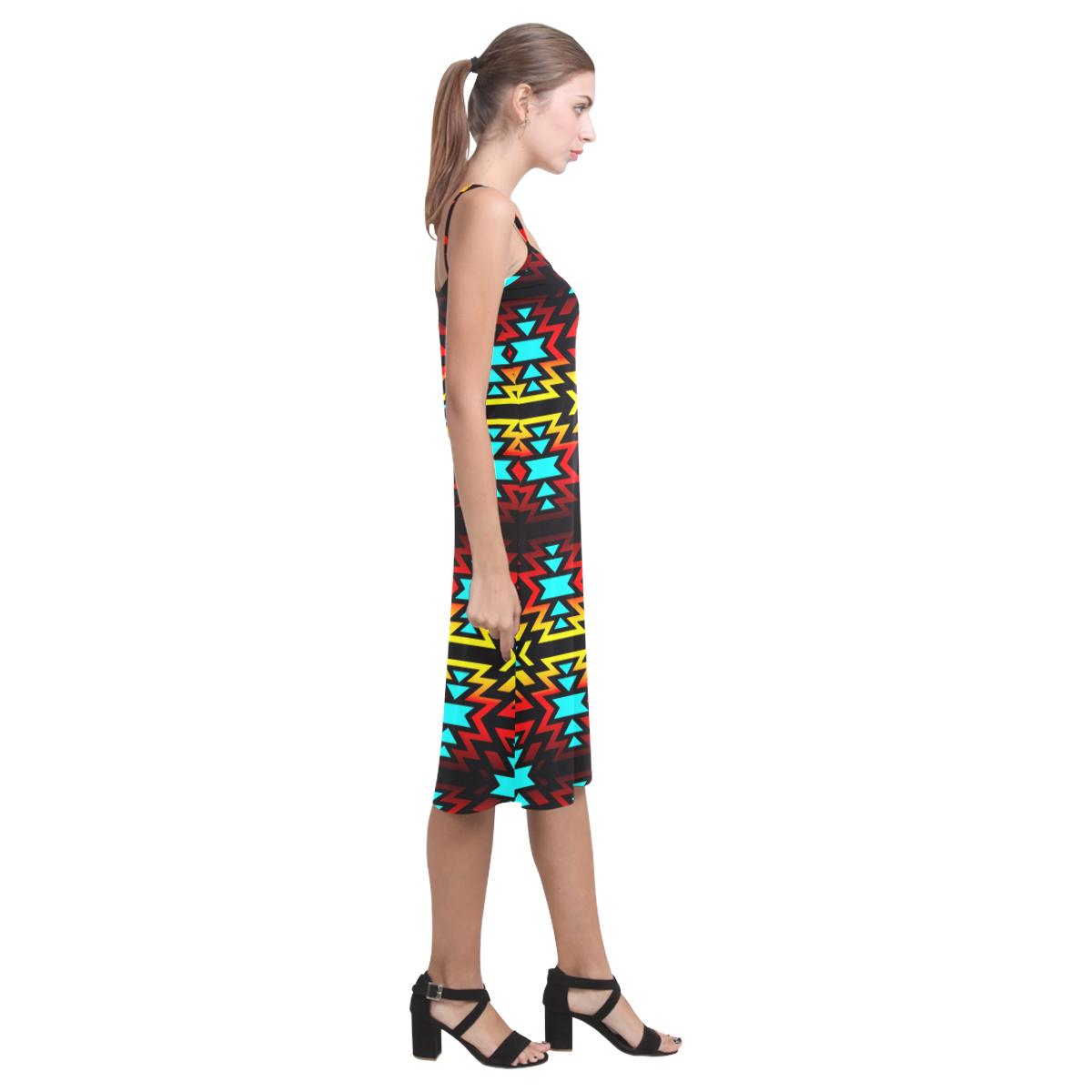 Black Fire and Sky Alcestis Slip Dress (Model D05) Alcestis Slip Dress (D05) e-joyer