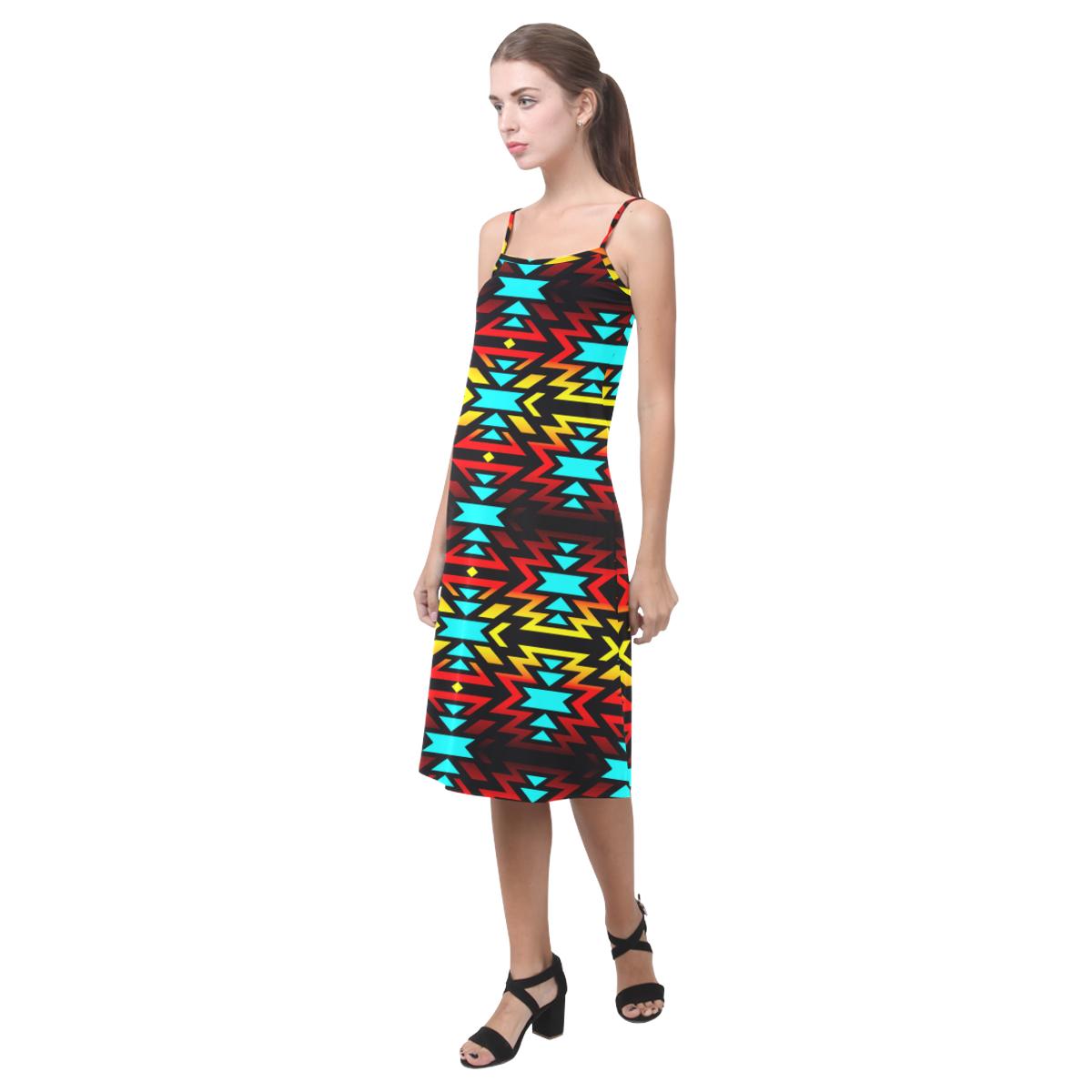 Black Fire and Sky Alcestis Slip Dress (Model D05) Alcestis Slip Dress (D05) e-joyer
