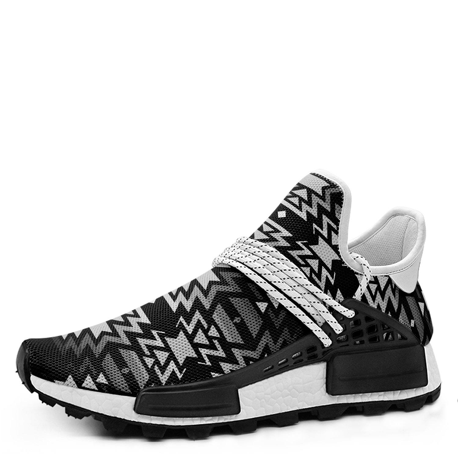 Black Fire Black and White Okaki US Men 12 / US Women 14 / Eur 46