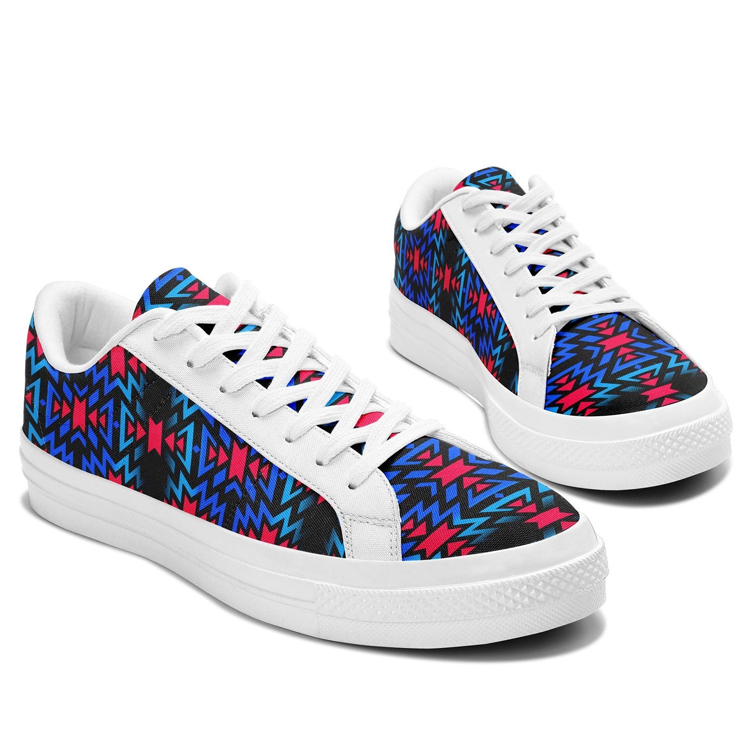 Black Fire Dragonfly Aapisi Low Top Canvas Shoes White Sole 49 Dzine