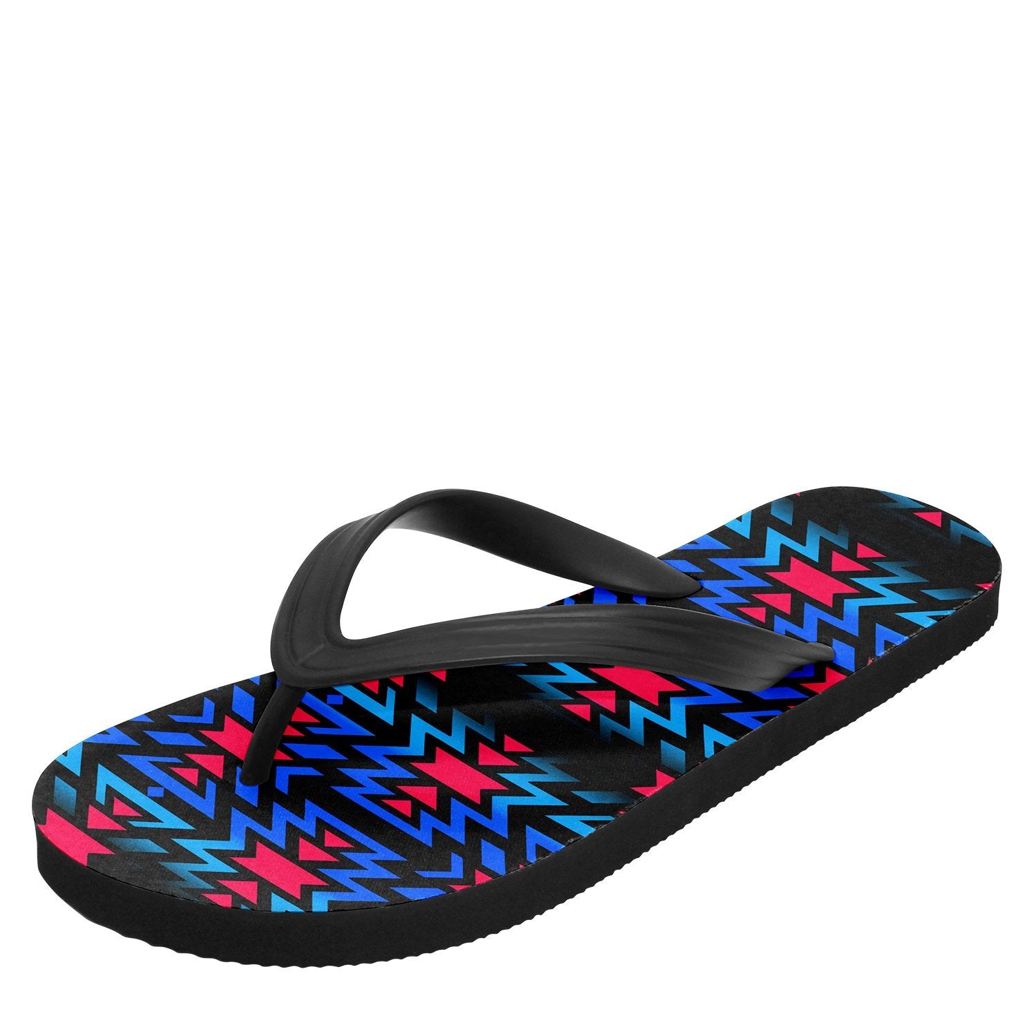 Black Fire Dragonfly Flip Flops US Women 15 US Men 13 Eur 47