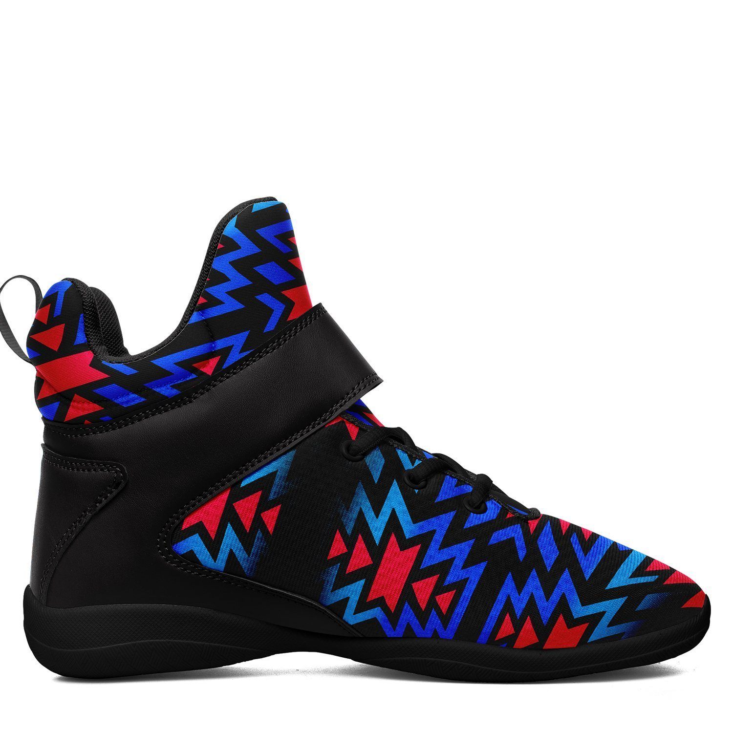 Black Fire Dragonfly Ipottaa Basketball / Sport High Top Shoes - Black Sole 49 Dzine