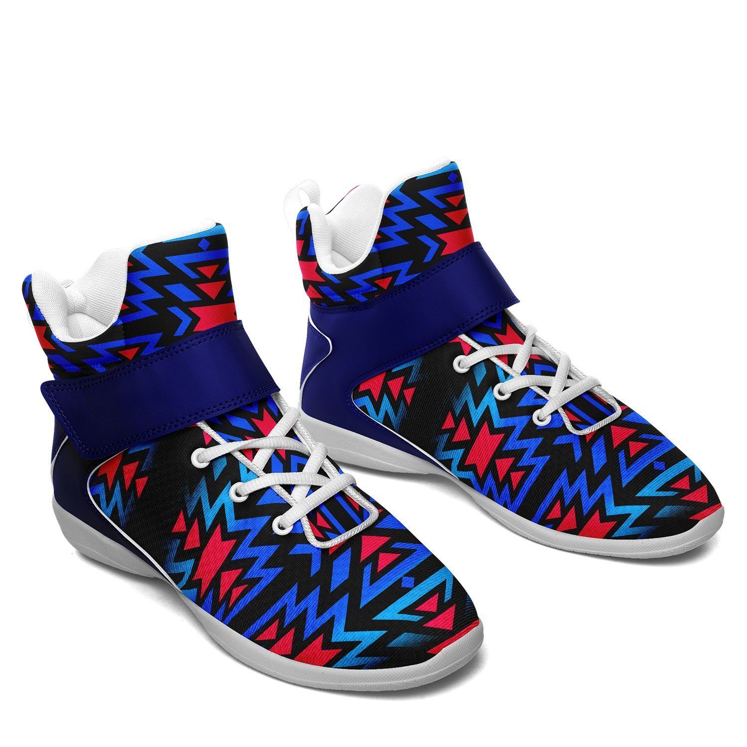 Black Fire Dragonfly Ipottaa Basketball / Sport High Top Shoes - White Sole 49 Dzine