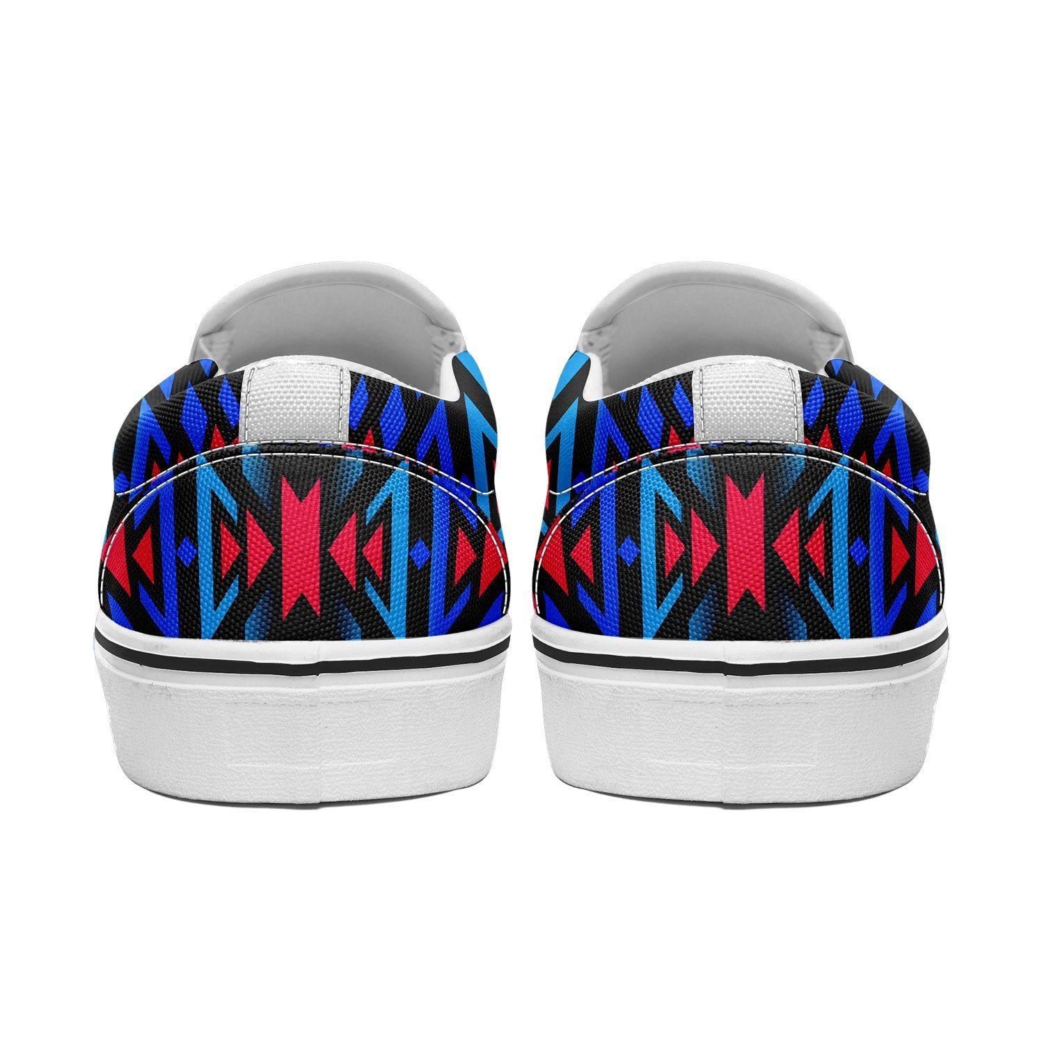 Black Fire Dragonfly Otoyimm Canvas Slip On Shoes 49 Dzine