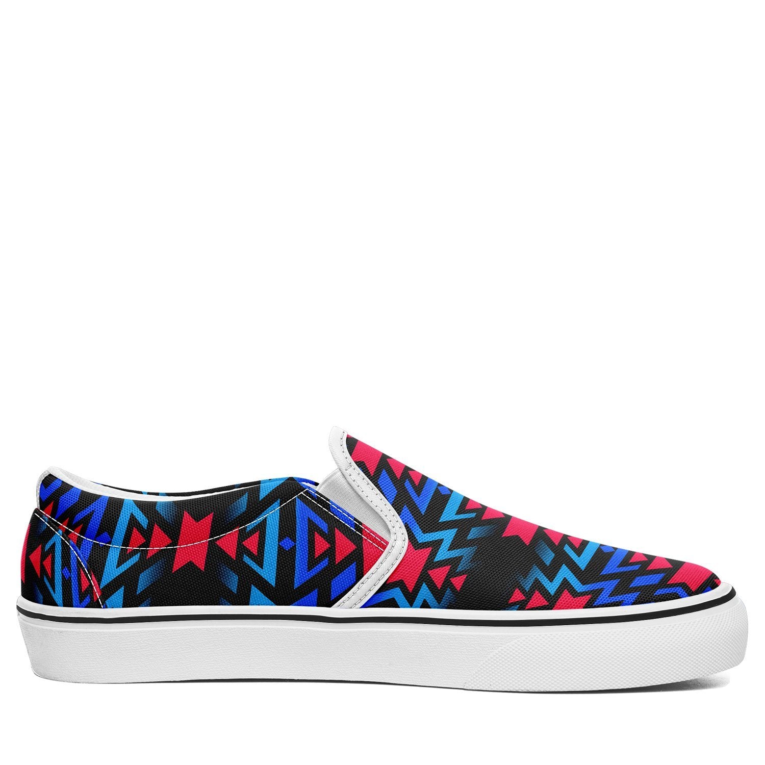 Black Fire Dragonfly Otoyimm Canvas Slip On Shoes 49 Dzine