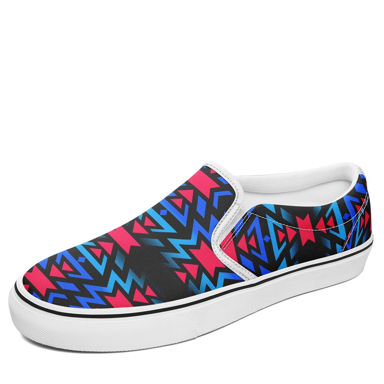 Black Fire Dragonfly Otoyimm Canvas Slip On Shoes 49 Dzine