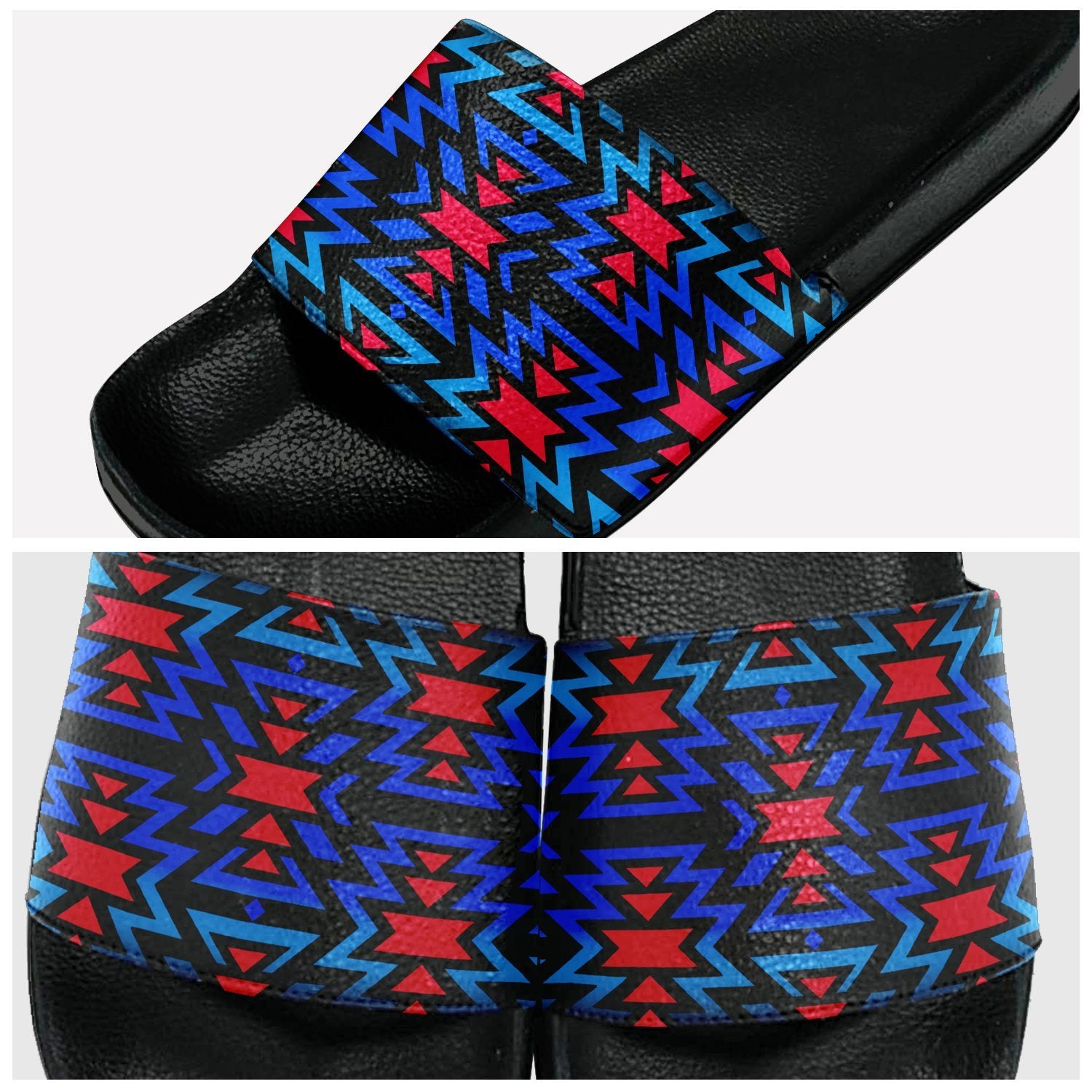 Black Fire Dragonfly Slide Sandals 49 Dzine