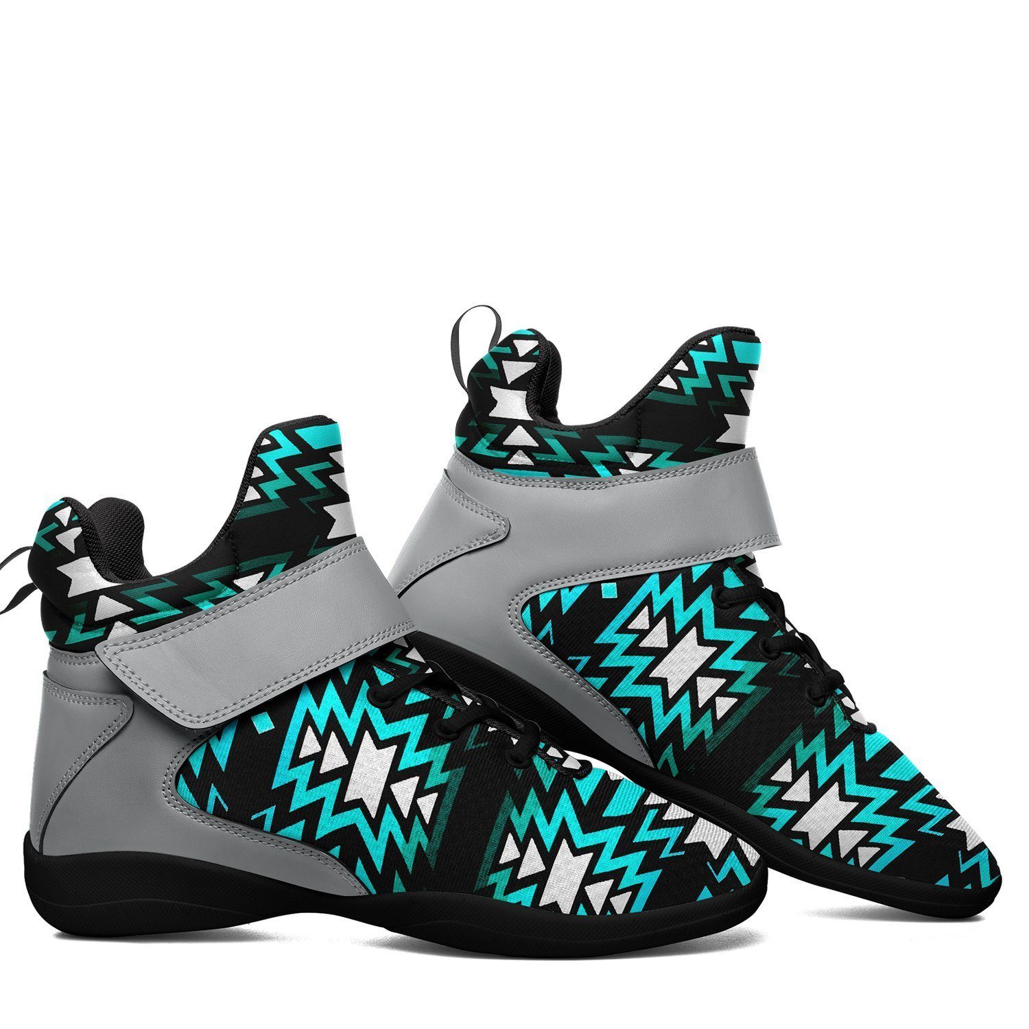 Black Fire Firefly Ipottaa Basketball / Sport High Top Shoes - Black Sole 49 Dzine