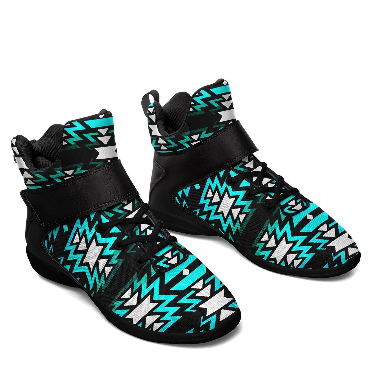 Black Fire Firefly Ipottaa Basketball / Sport High Top Shoes - Black Sole 49 Dzine