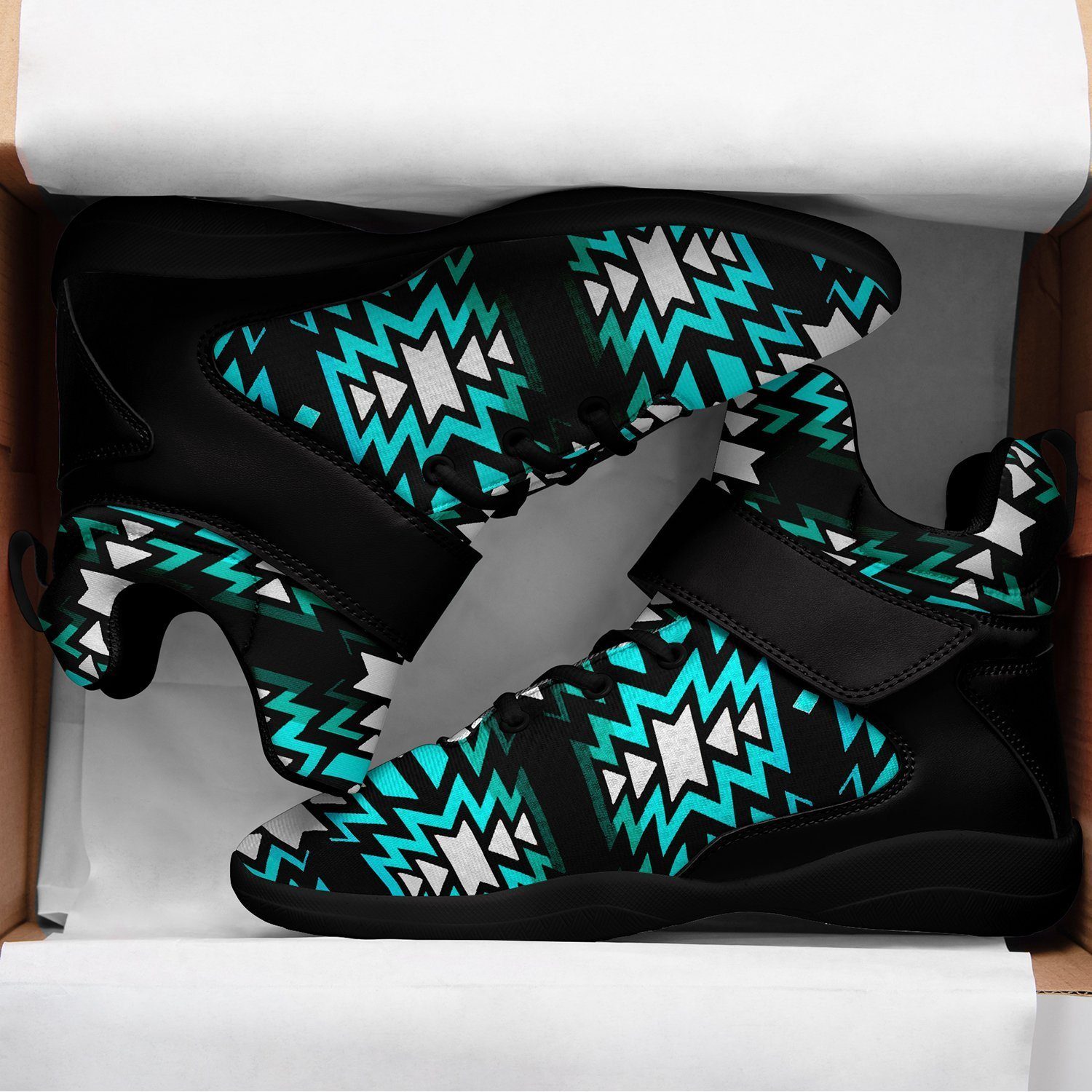 Black Fire Firefly Ipottaa Basketball / Sport High Top Shoes - Black Sole 49 Dzine