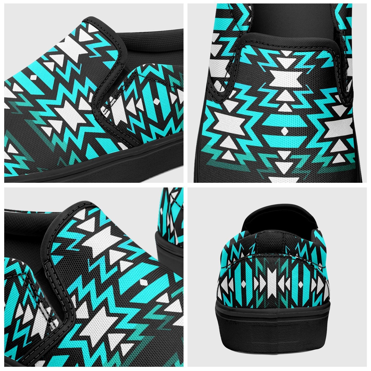 Black Fire Firefly Otoyimm Canvas Slip On Shoes 49 Dzine