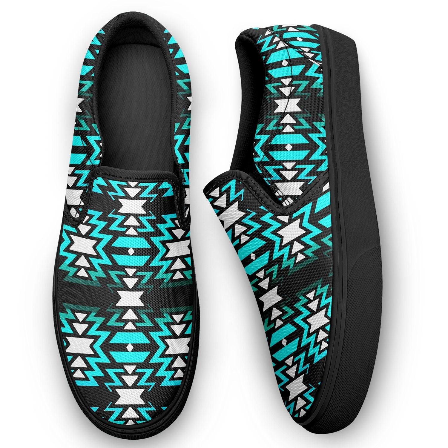 Black Fire Firefly Otoyimm Canvas Slip On Shoes 49 Dzine