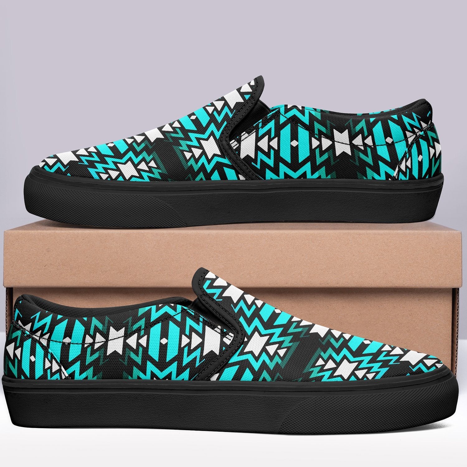 Black Fire Firefly Otoyimm Canvas Slip On Shoes 49 Dzine