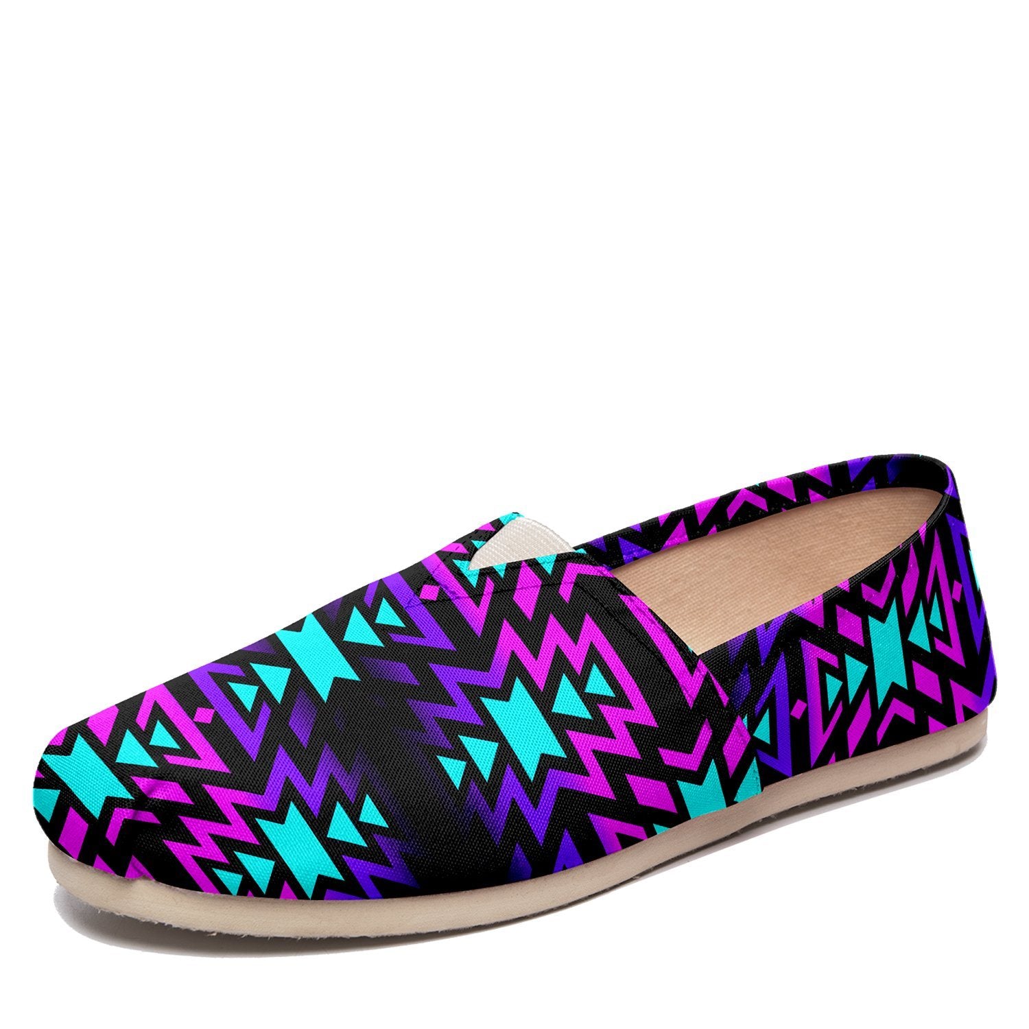 Black Fire Winter Sunset Casual Unisex Slip On Shoe Herman