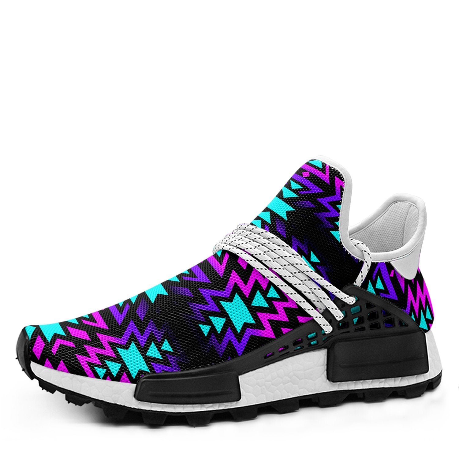 Black Fire Winter Sunset Okaki Sneakers Shoes 49 Dzine