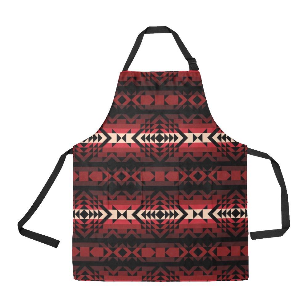 Black Rose All Over Print Apron All Over Print Apron e-joyer