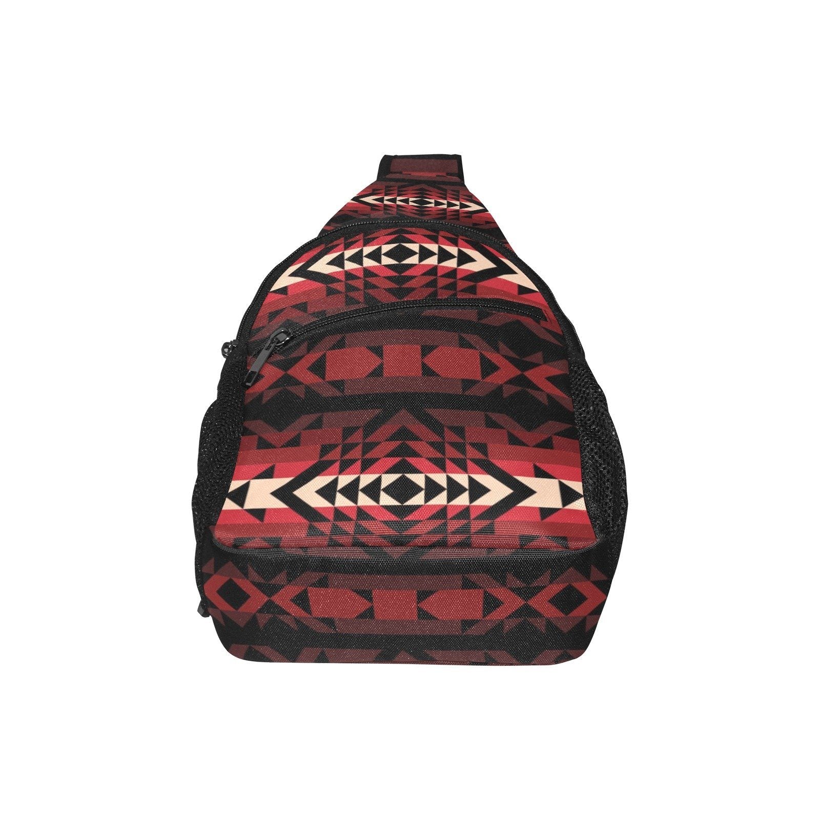 Black Rose All Over Print Chest Bag (Model 1719) All Over Print Chest Bag (1719) e-joyer
