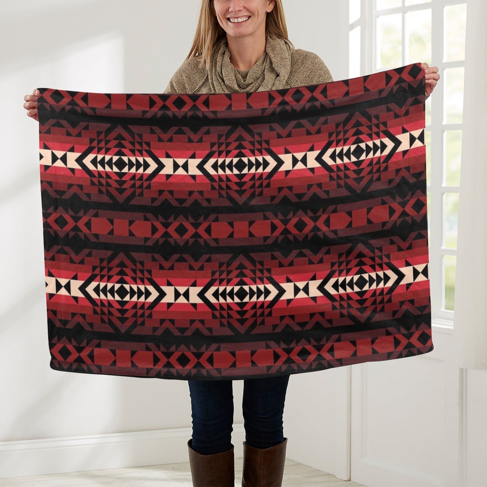 Black Rose Baby Blanket 30"x40" Baby Blanket 30"x40" e-joyer