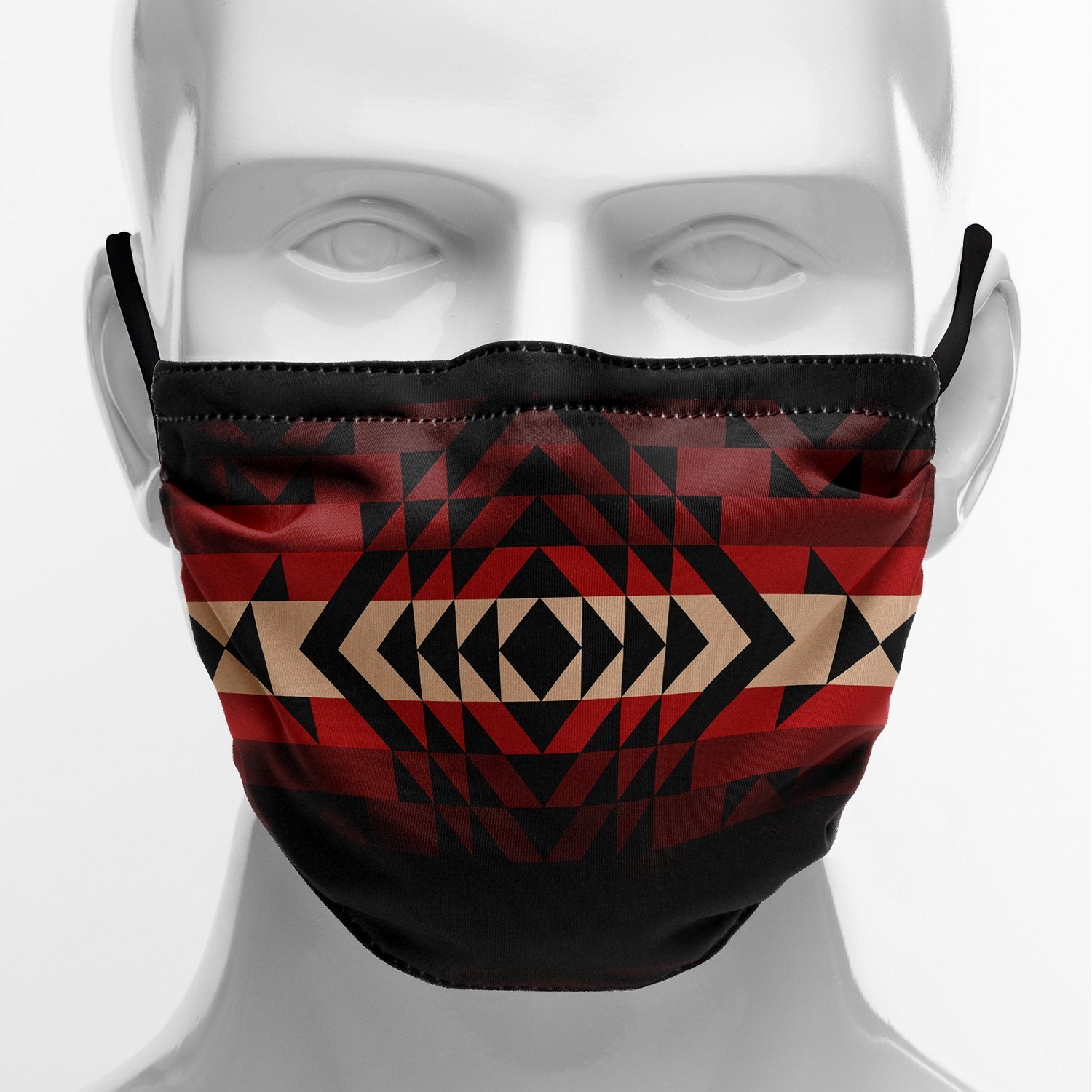 Black Rose Face Cover Herman