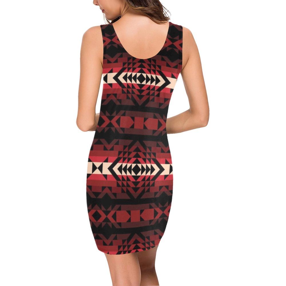 Black Rose Medea Vest Dress (Model D06) Medea Vest Dress (D06) e-joyer