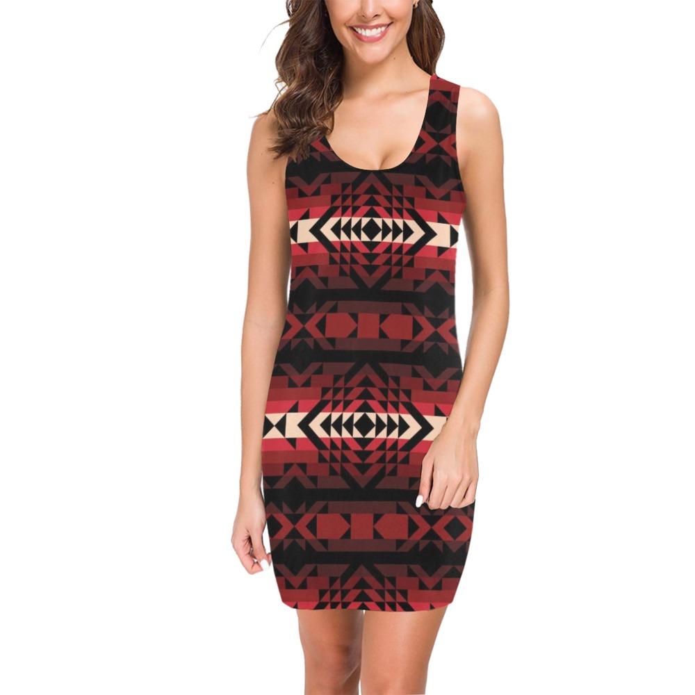 Black Rose Medea Vest Dress (Model D06) Medea Vest Dress (D06) e-joyer
