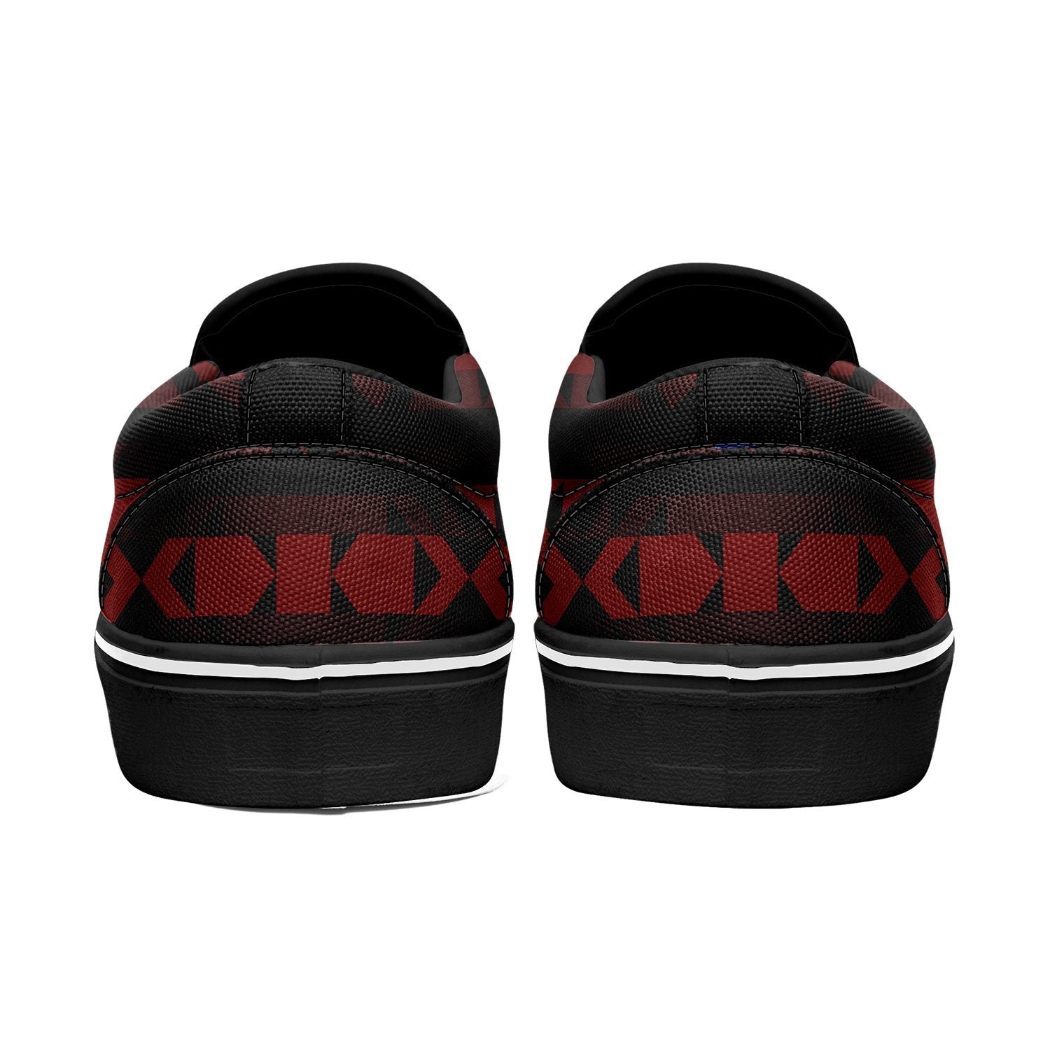 Black Rose Otoyimm Canvas Slip On Shoes otoyimm Herman