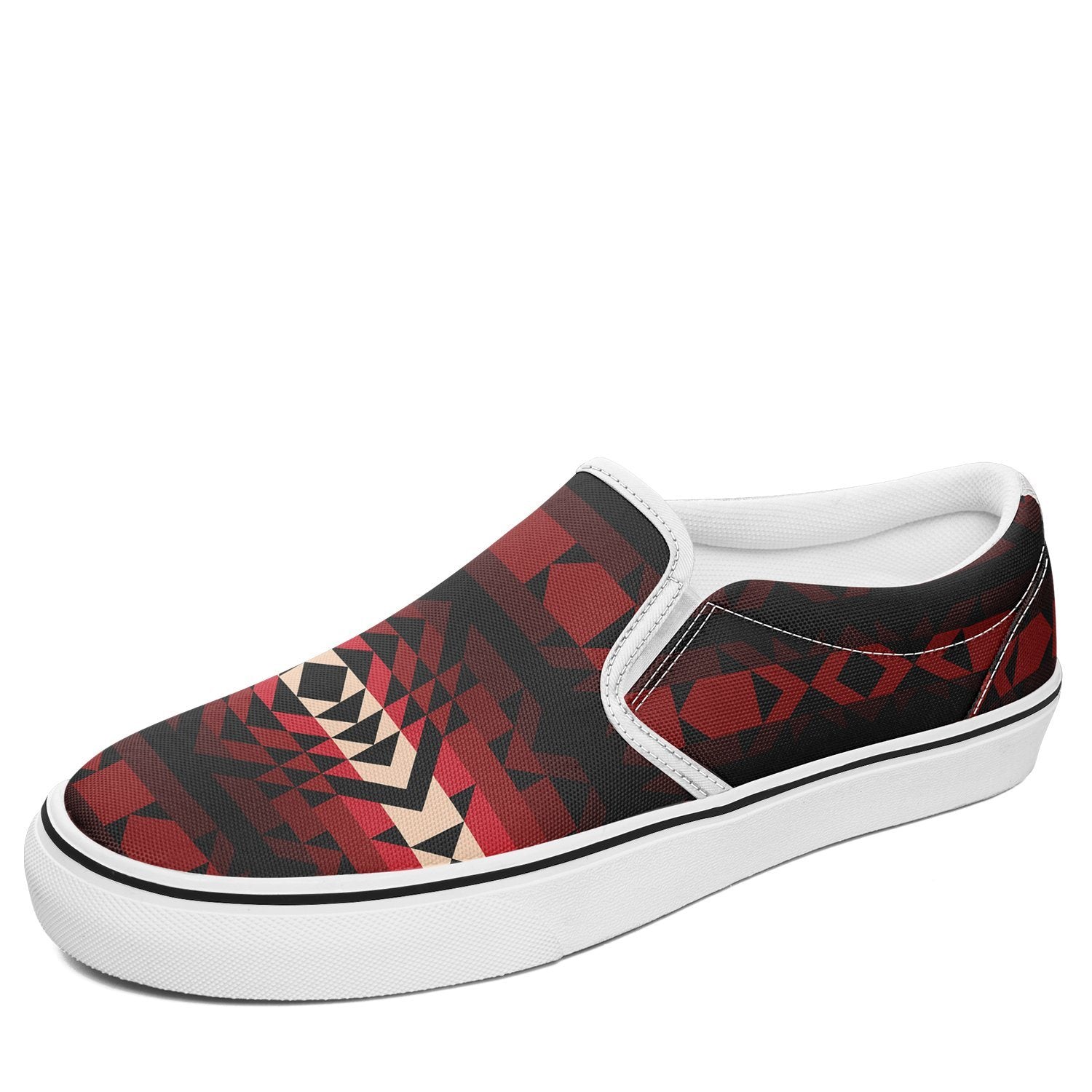 Black Rose Otoyimm Canvas Slip On Shoes otoyimm Herman