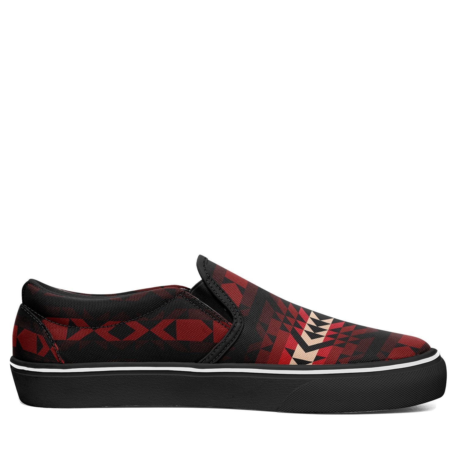 Black Rose Otoyimm Canvas Slip On Shoes otoyimm Herman