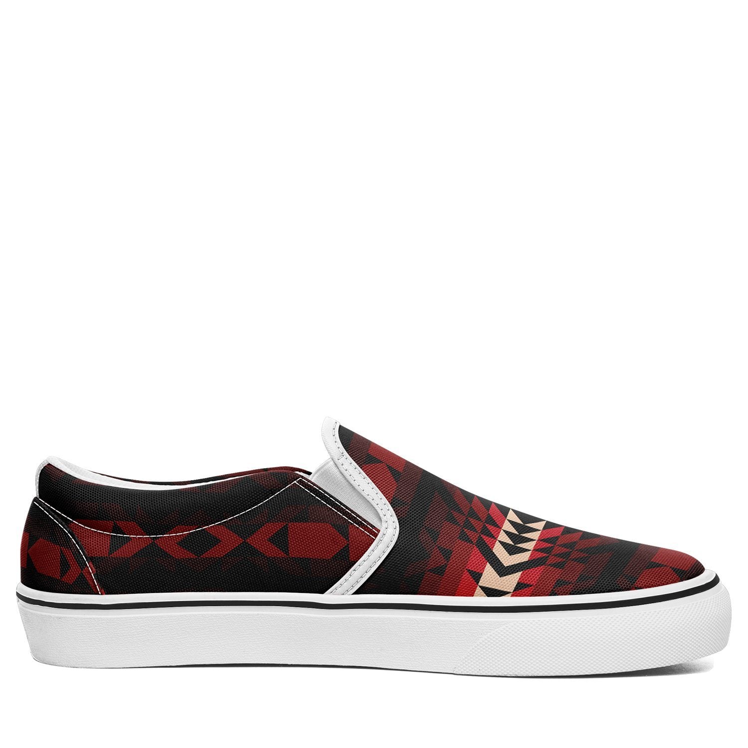 Black Rose Otoyimm Canvas Slip On Shoes otoyimm Herman