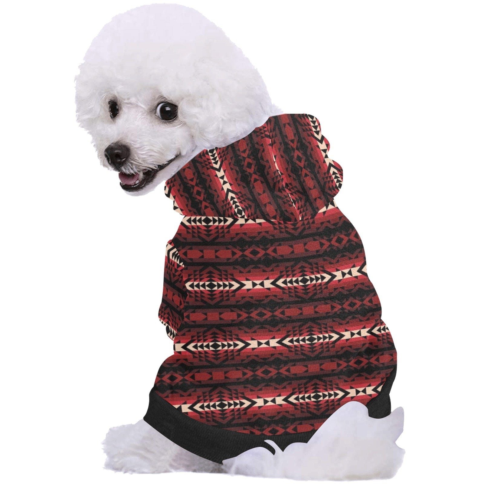 Black Rose Pet Dog Hoodie Pet Dog Hoodie e-joyer 