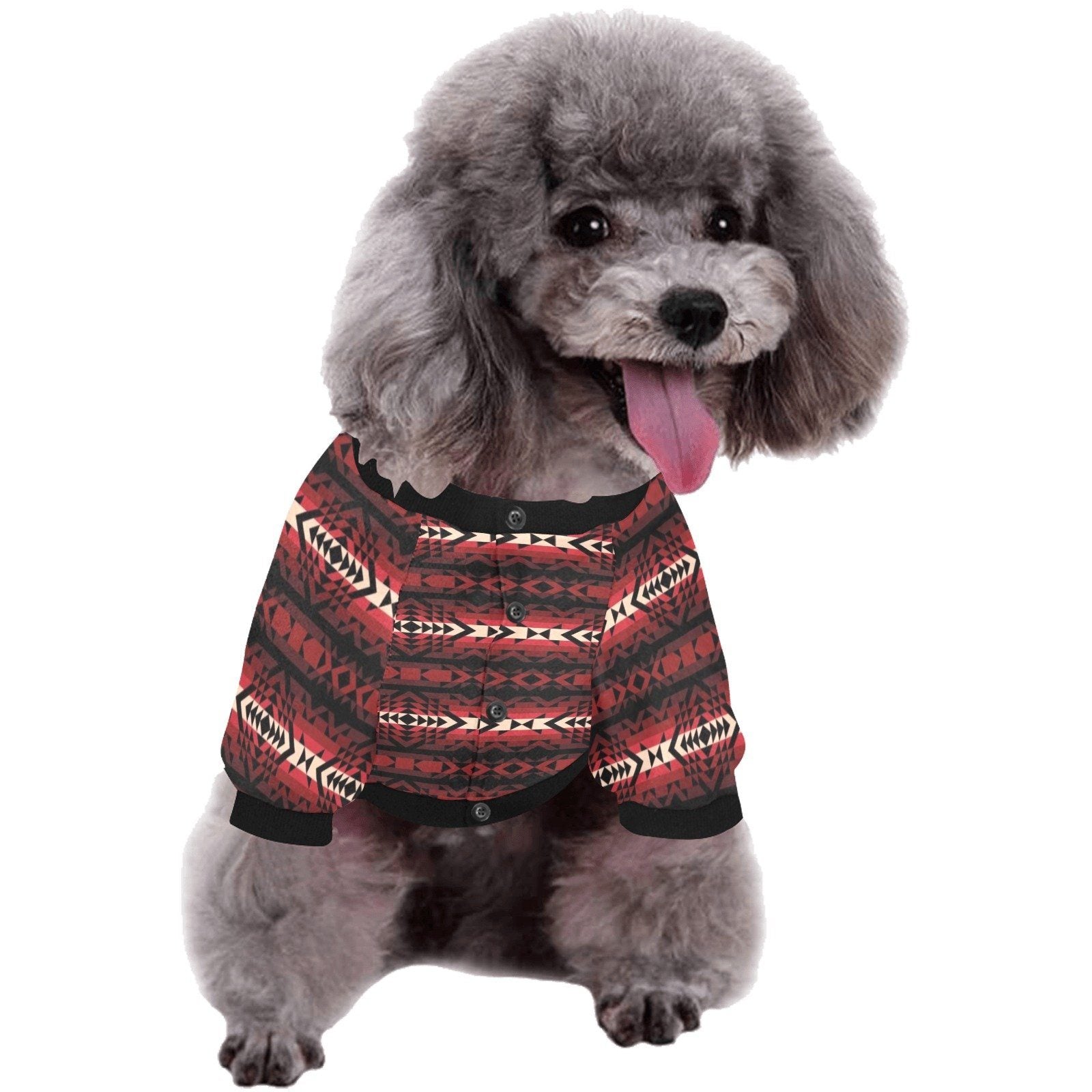 Black Rose Pet Dog Round Neck Shirt Pet Dog Round Neck Shirt e-joyer