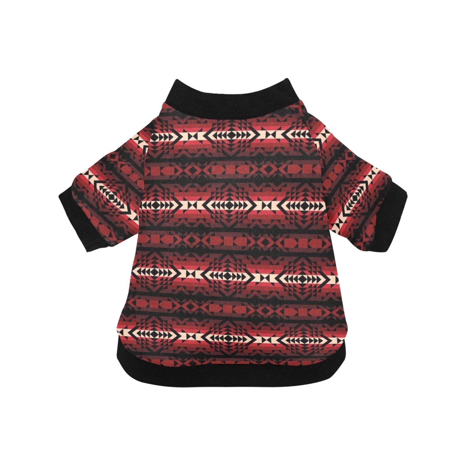 Black Rose Pet Dog Round Neck Shirt Pet Dog Round Neck Shirt e-joyer