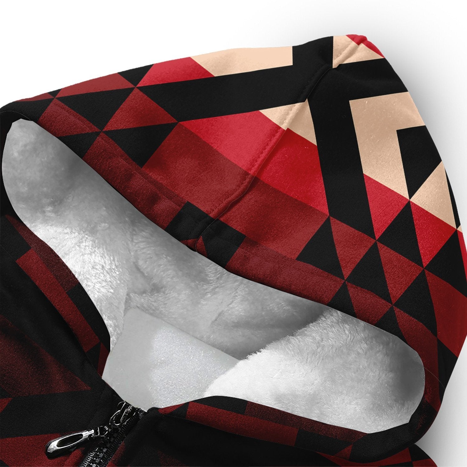 Black Rose Sherpa Hoodie hoodie Herman