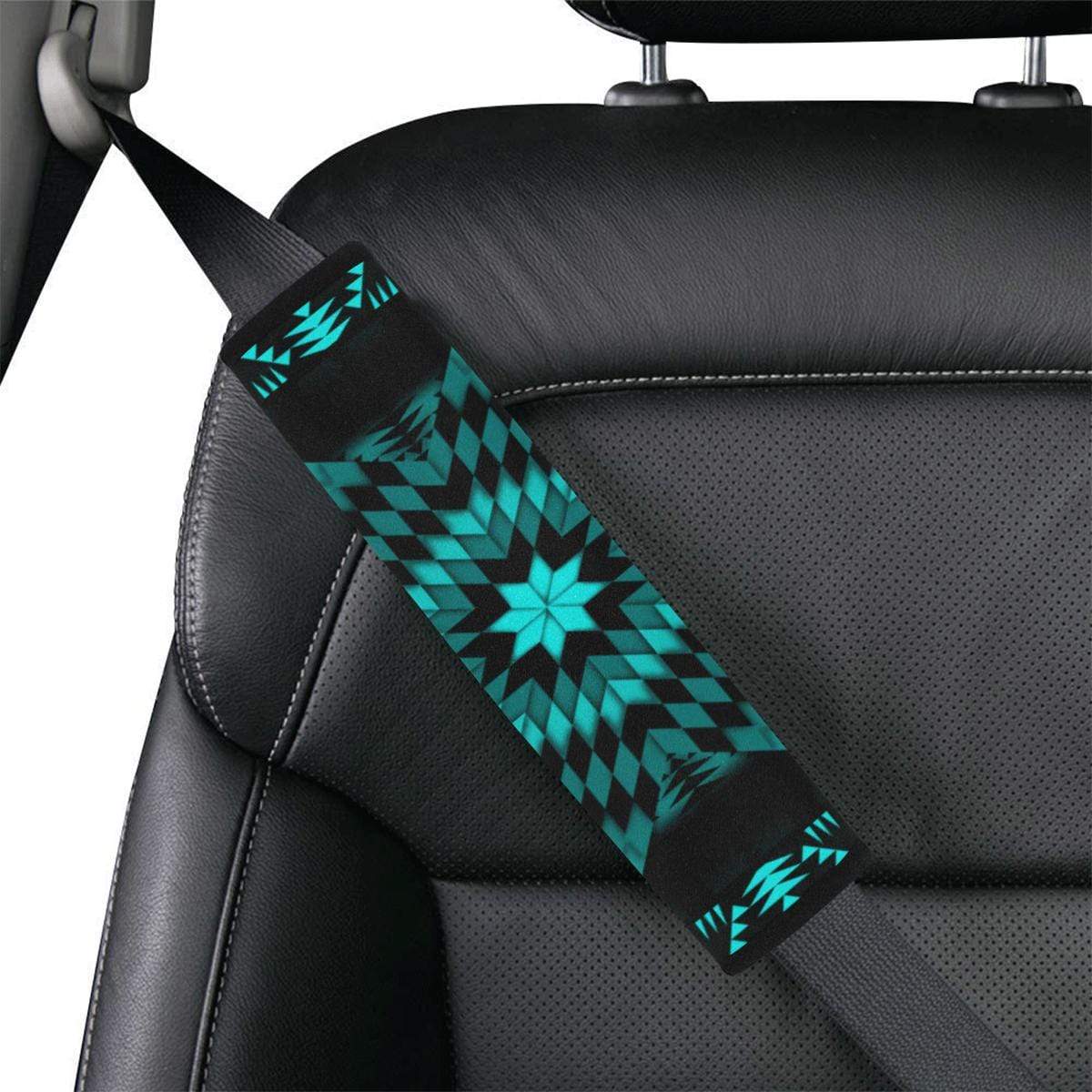 Black Sky Star Car Seat Belt Cover 7''x12.6'' Car Seat Belt Cover 7''x12.6'' e-joyer 