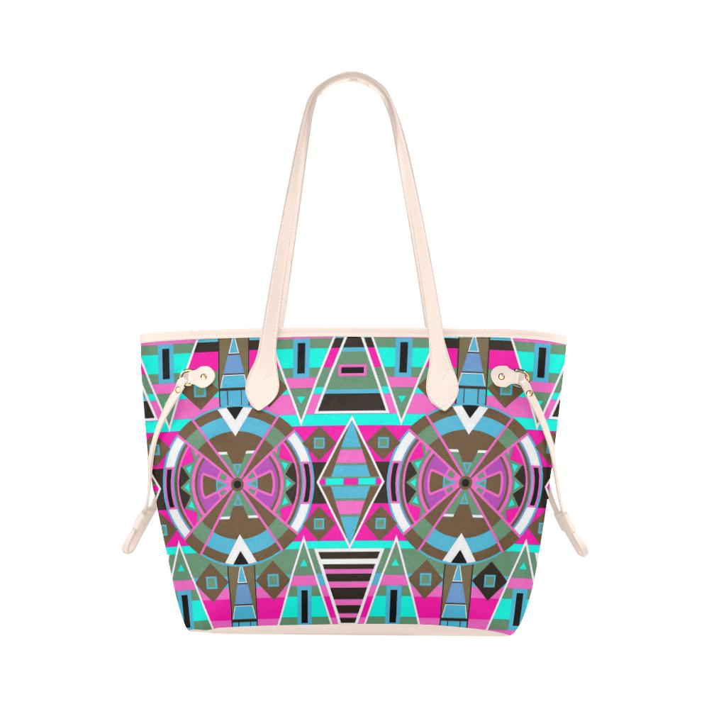 Blood Captive Clover Canvas Tote Bag (Model 1661) Clover Canvas Tote Bag (1661) e-joyer