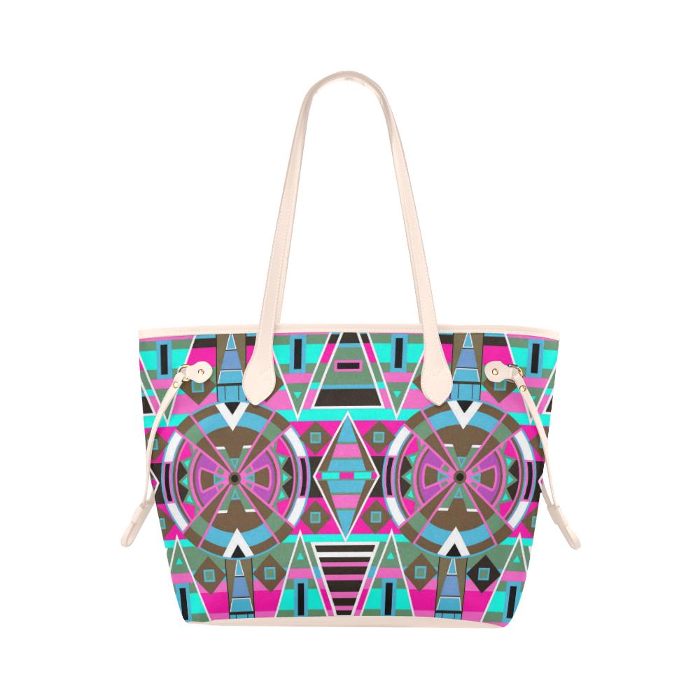 Blood Captive Clover Canvas Tote Bag (Model 1661) Clover Canvas Tote Bag (1661) e-joyer