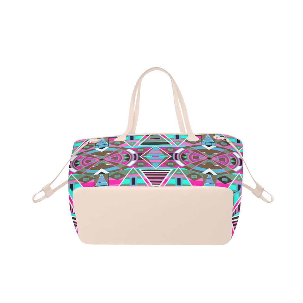 Blood Captive Clover Canvas Tote Bag (Model 1661) Clover Canvas Tote Bag (1661) e-joyer