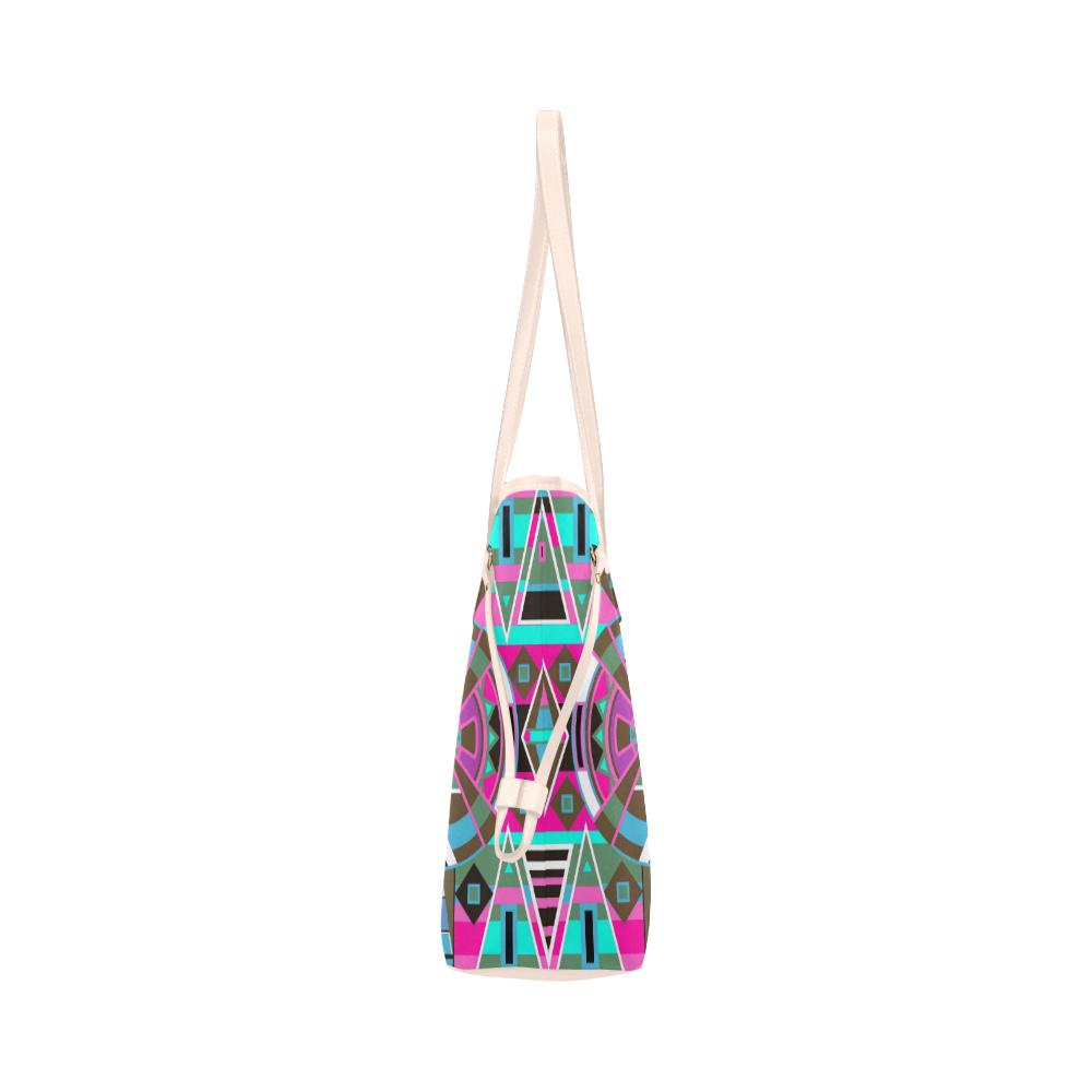 Blood Captive Clover Canvas Tote Bag (Model 1661) Clover Canvas Tote Bag (1661) e-joyer