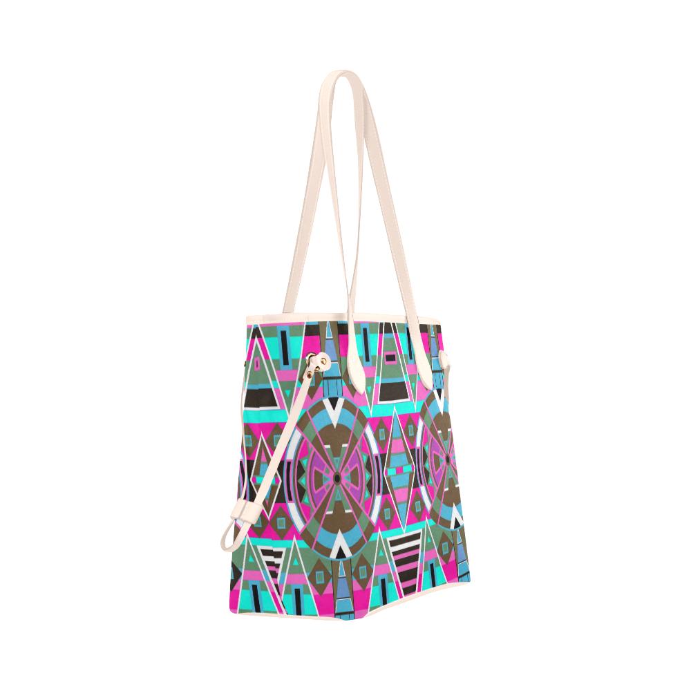Blood Captive Clover Canvas Tote Bag (Model 1661) Clover Canvas Tote Bag (1661) e-joyer