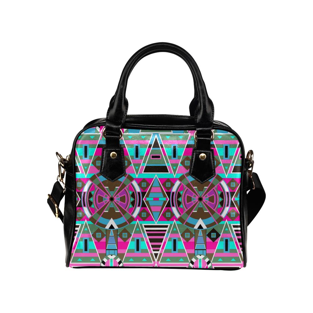 Blood Captive Shoulder Handbag (Model 1634) Shoulder Handbags (1634) e-joyer