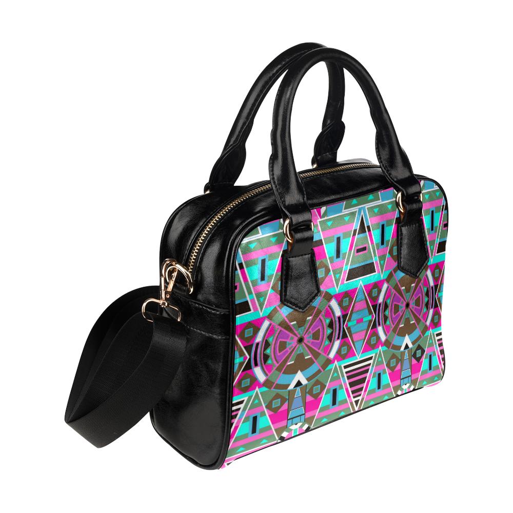 Blood Captive Shoulder Handbag (Model 1634) Shoulder Handbags (1634) e-joyer