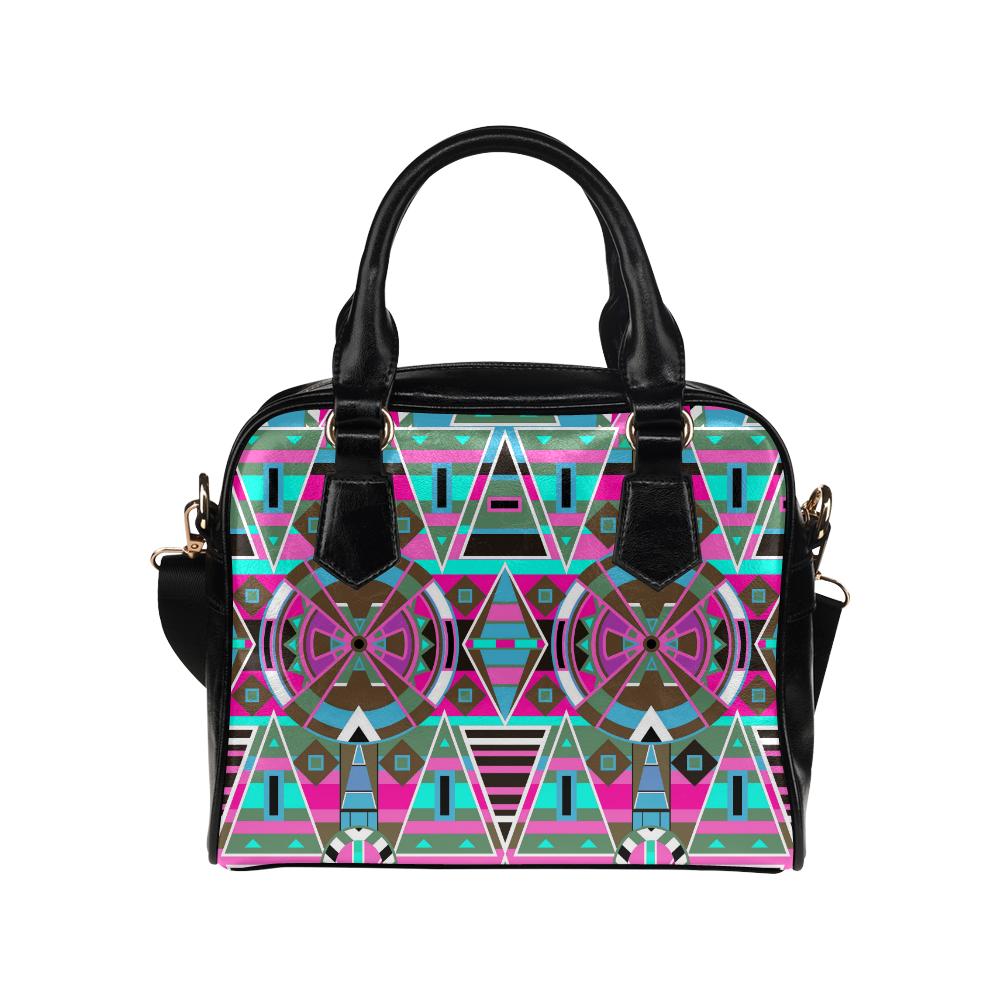 Blood Captive Shoulder Handbag (Model 1634) Shoulder Handbags (1634) e-joyer
