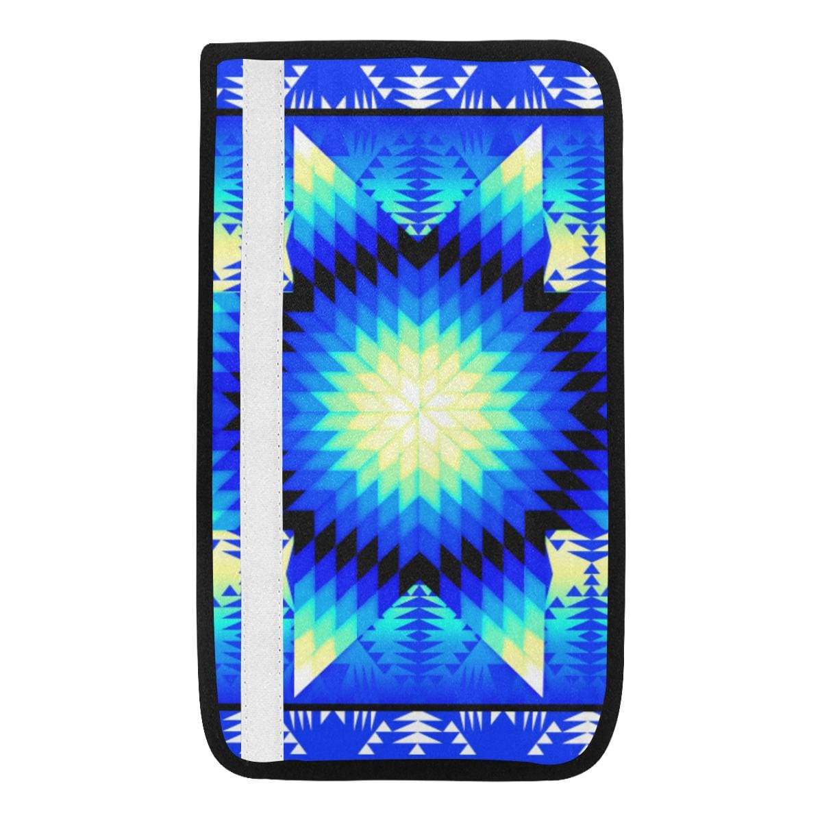 Blue Ridge Star Quilt Car Seat Belt Cover 7''x12.6'' Car Seat Belt Cover 7''x12.6'' e-joyer