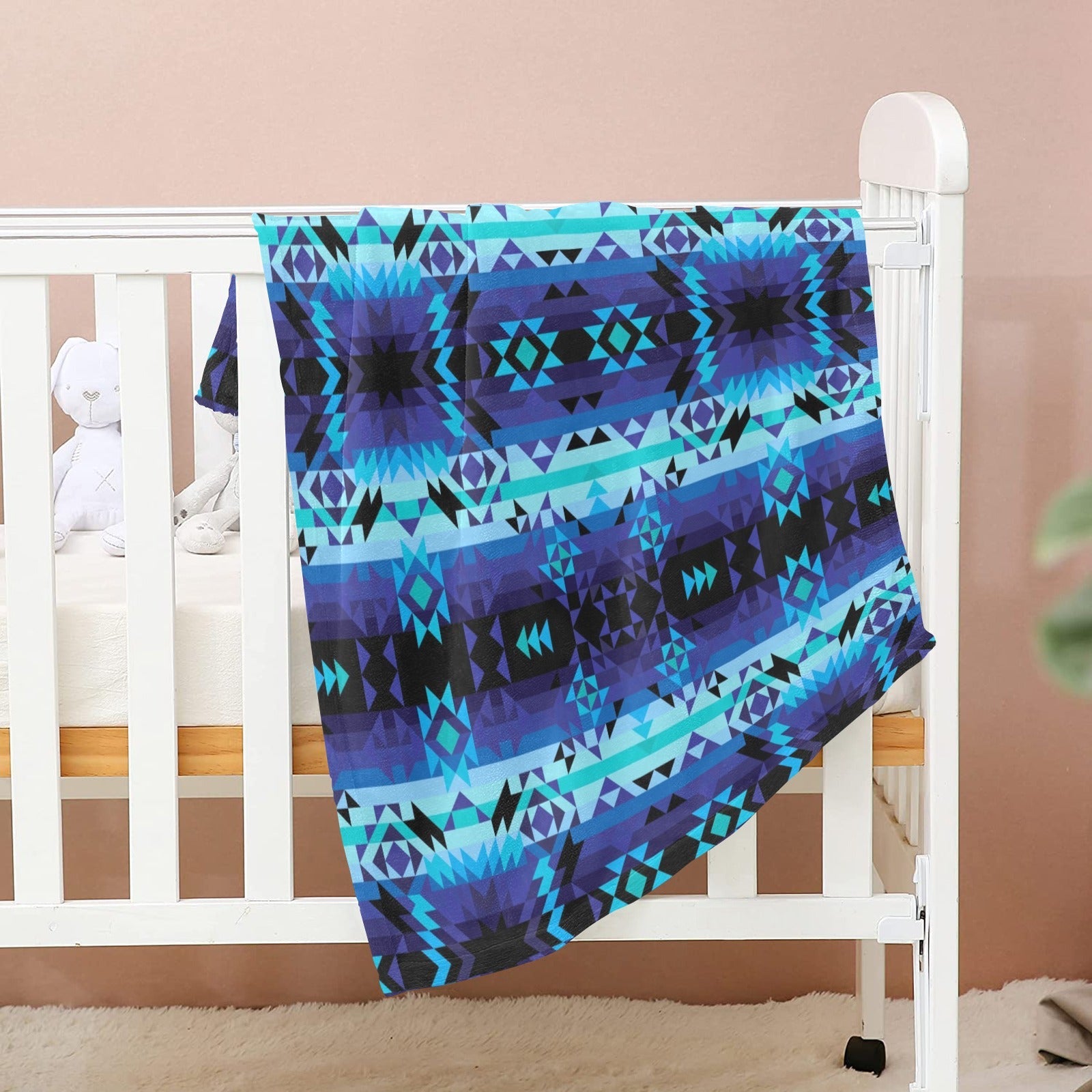 Blue Star Baby Blanket 30"x40" Baby Blanket 30"x40" e-joyer 