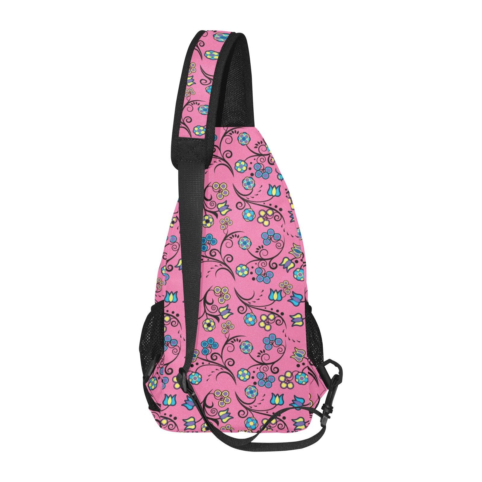 Blue Trio Bubblegum All Over Print Chest Bag (Model 1719) All Over Print Chest Bag (1719) e-joyer