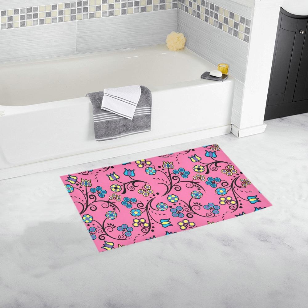 Blue Trio Bubblegum Bath Rug 16''x 28'' Bath Rug 16''x 28'' e-joyer